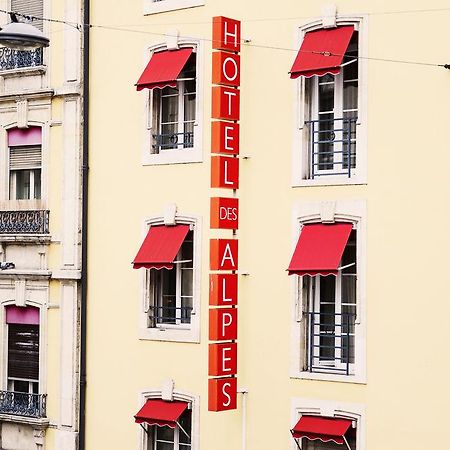 Hotel Des Alpes Ginevra Esterno foto