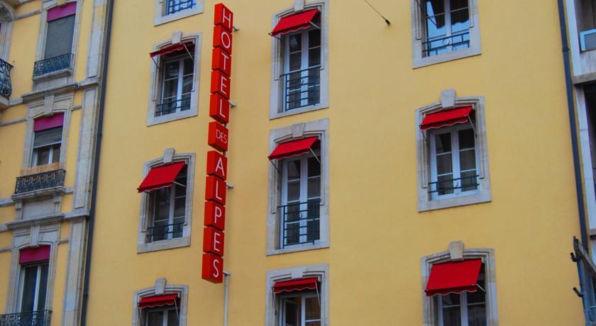Hotel Des Alpes Ginevra Esterno foto