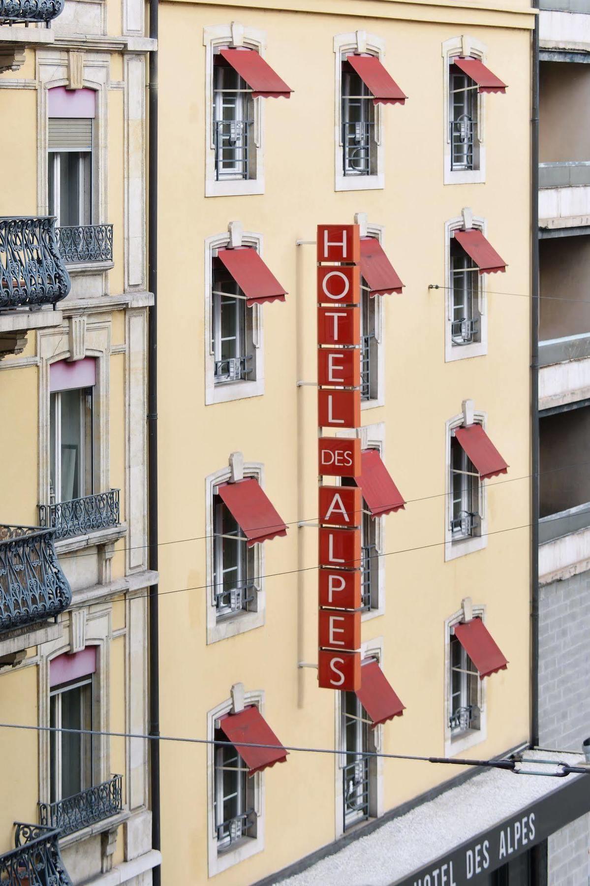Hotel Des Alpes Ginevra Esterno foto