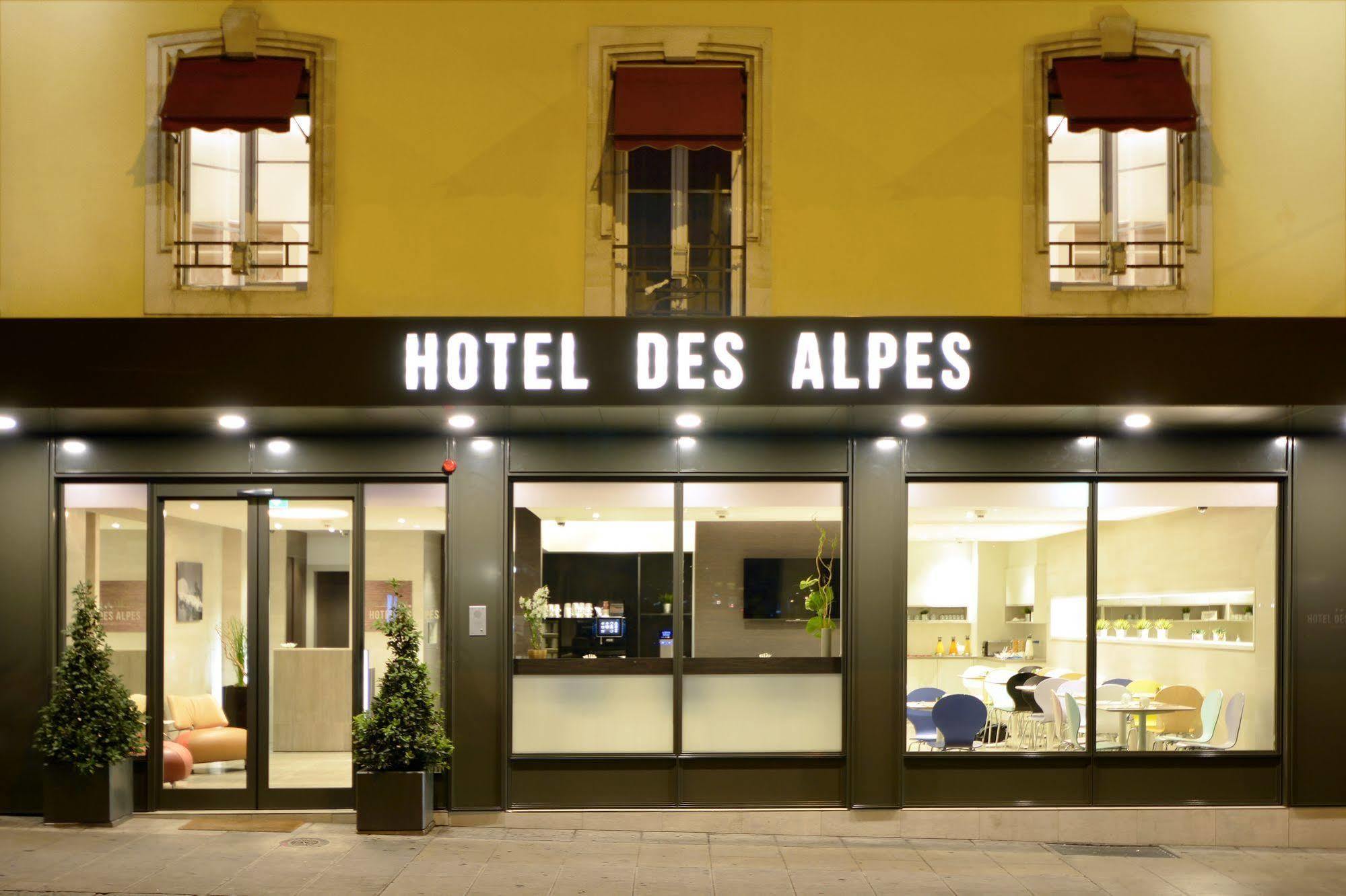 Hotel Des Alpes Ginevra Esterno foto
